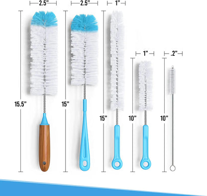 Bottle Brush Cleaner 5 Pack by Anti Spier