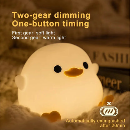 Doudou Duck Silicone Night Light by Anti Spier