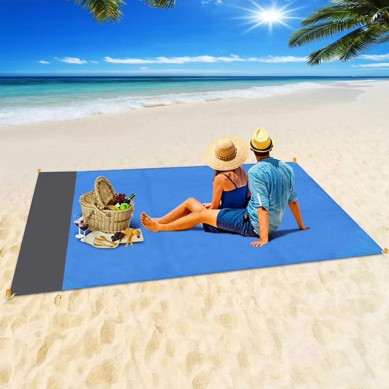 Waterproof Pocket Beach Blanket by Anti Spier
