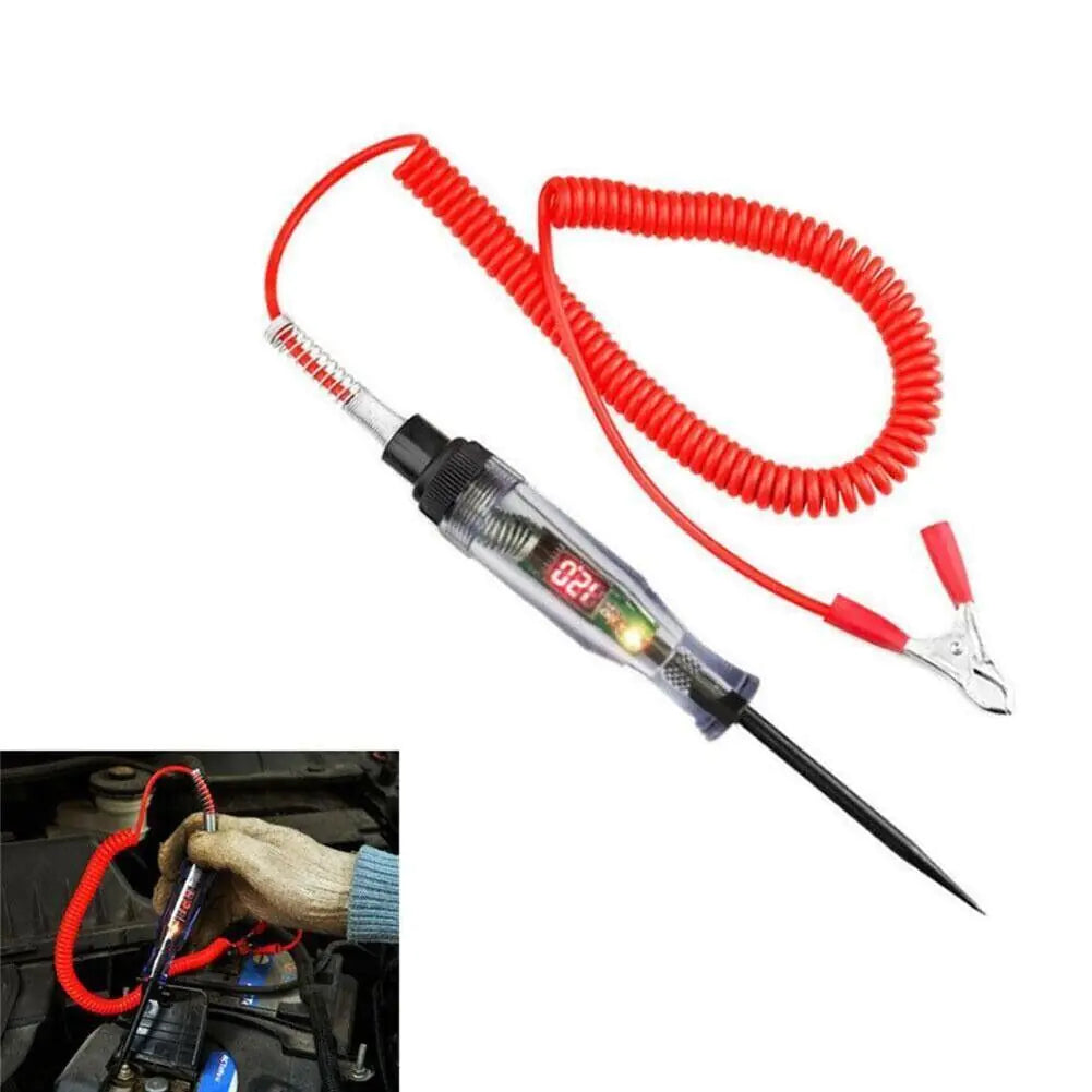 Digital Electric Voltage Circuit Tester Automotive Test Light Car Truck 6-24V US by Anti Spier