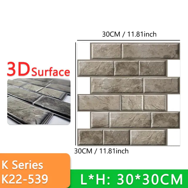 Thick Self-Adhesive Marble Floor Stickers by Anti Spier
