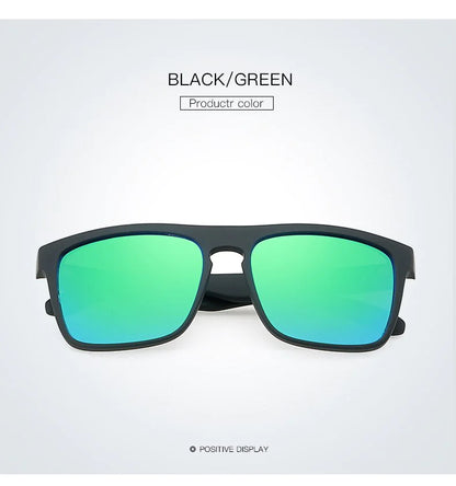 Square Polarized Sunglasses For Men Women Outdoor Sports Driving Glasses Golfing by Anti Spier