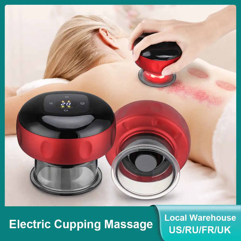 Electric Cupping Massage Magnet Tool by Anti Spier