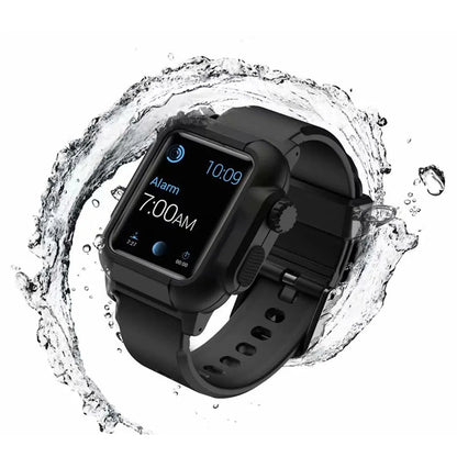 Waterproof Box Case Strap For Apple Watch by Anti Spier