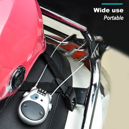 Adjustable Cable Security Combination Lock by Anti Spier