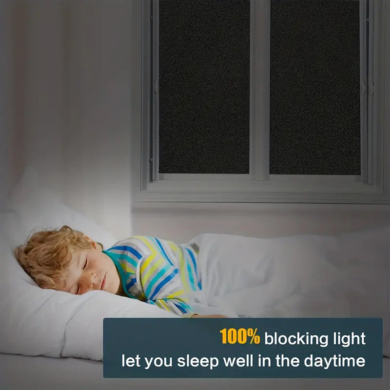 Frosted Static Cling Window Film for Home & Office by Anti Spier