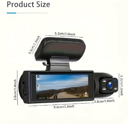 360° Dual Lens Car Dash Cam by Anti Spier