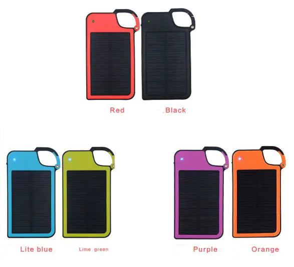 Clip-on Tag Along Solar Charger For Your Smartphone by Anti Spier