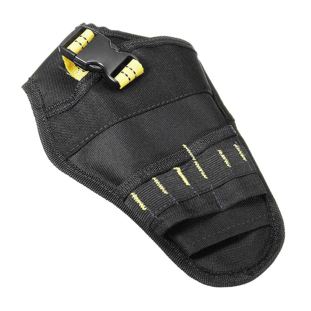 Heavy Duty Drill Holster Tool Belt Pouch Bit Holder Hanging Waist Bag Drill Tool by Anti Spier