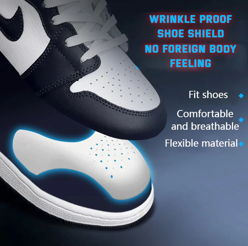 5 Pairs Shoe Protector Anti Crease Force Fields Cover Toe Cap Creasing Decreaser by Anti Spier
