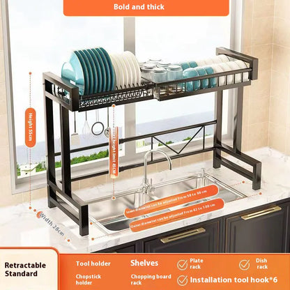 Adjustable Kitchen Dish Rack by Anti Spier
