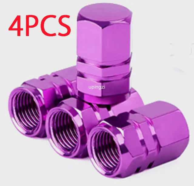 Aluminum Alloy Car Wheel Tire Valve Caps by Anti Spier