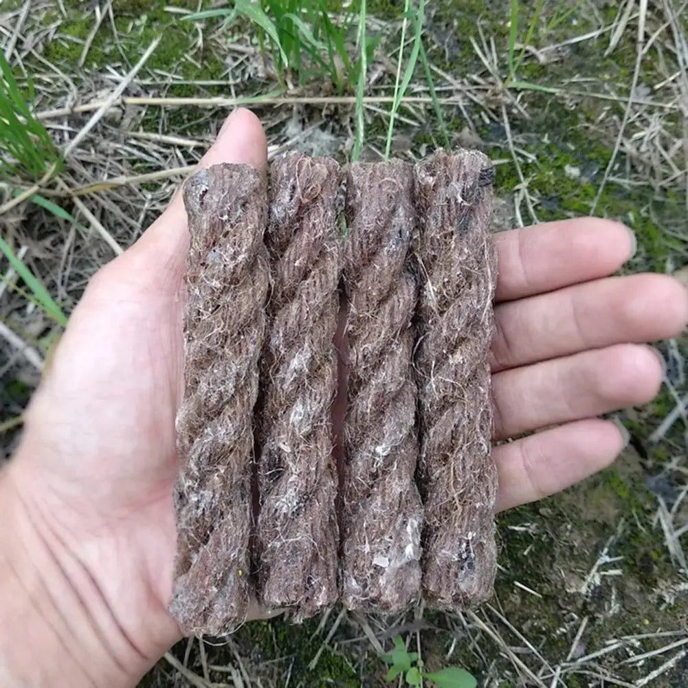 Tinder Rope Survival Fire Starter Waterproof Wax Rope For Hiking by Anti Spier