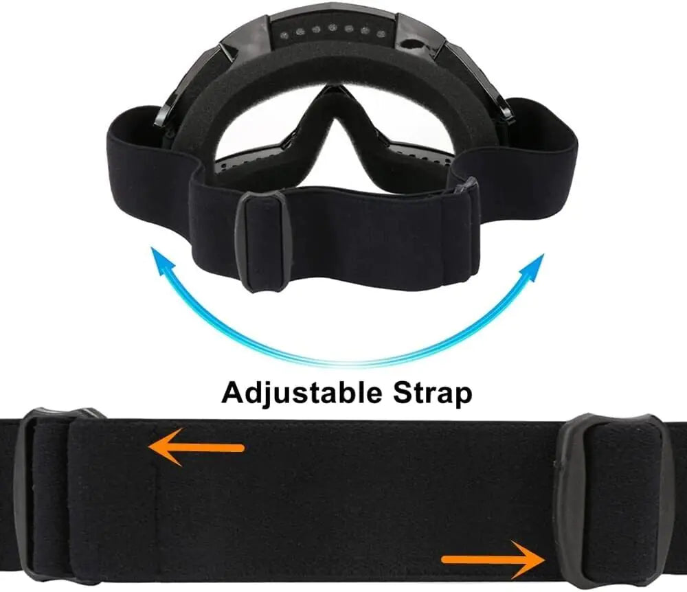 Motocross Goggles Racing Off-Road Dirt Bike ATV UTV BMX MX XC Motorcycle Eyewear by Anti Spier