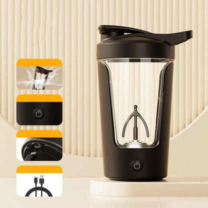 400ML Electric Protein Shaker Bottle by Anti Spier
