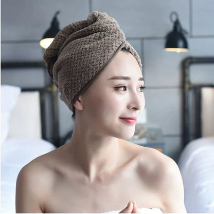 Absorbent Hair Towel & Cap by Anti Spier