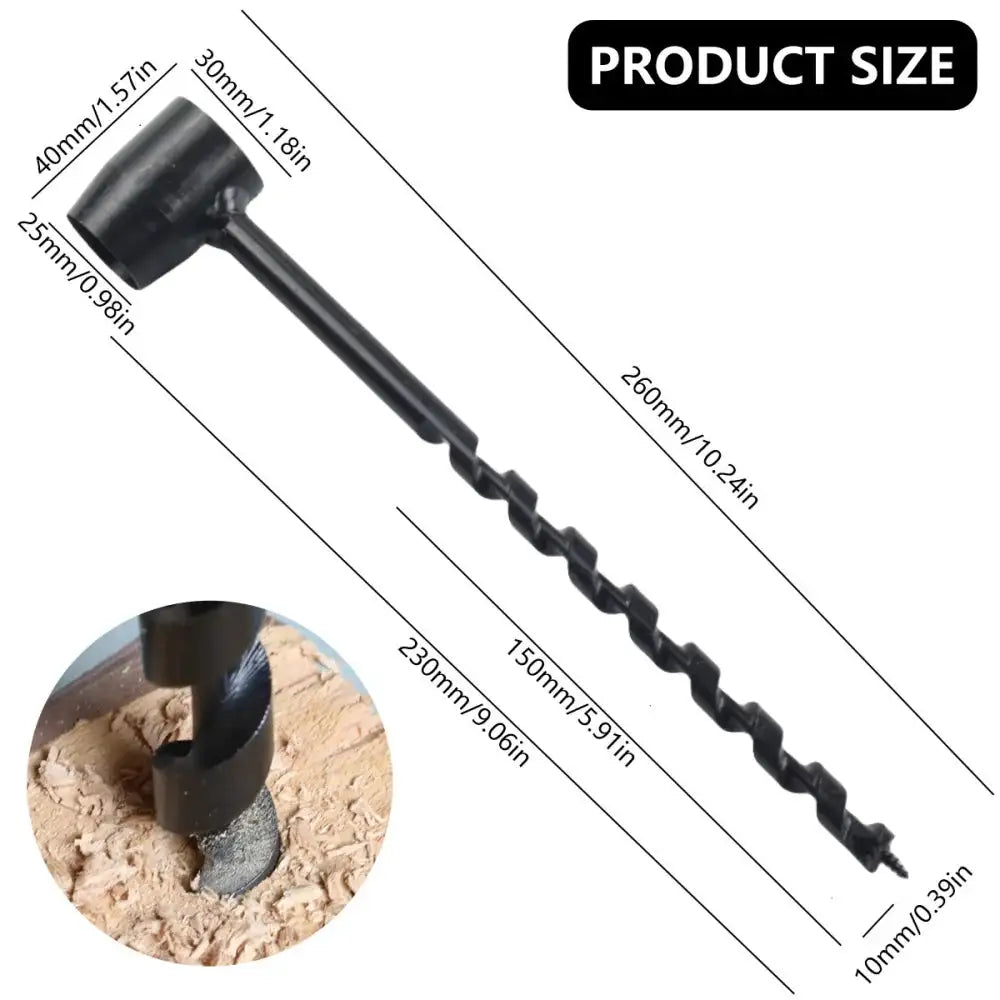 Hand Auger Wrench by Anti Spier
