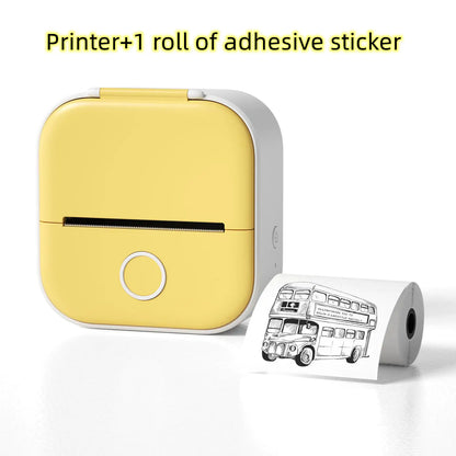 Portable Mini Thermal Label Printer Home Photo Printer Student Wrong Question Printer Bluetooth Mini Label Printer Price Tag by Anti Spier