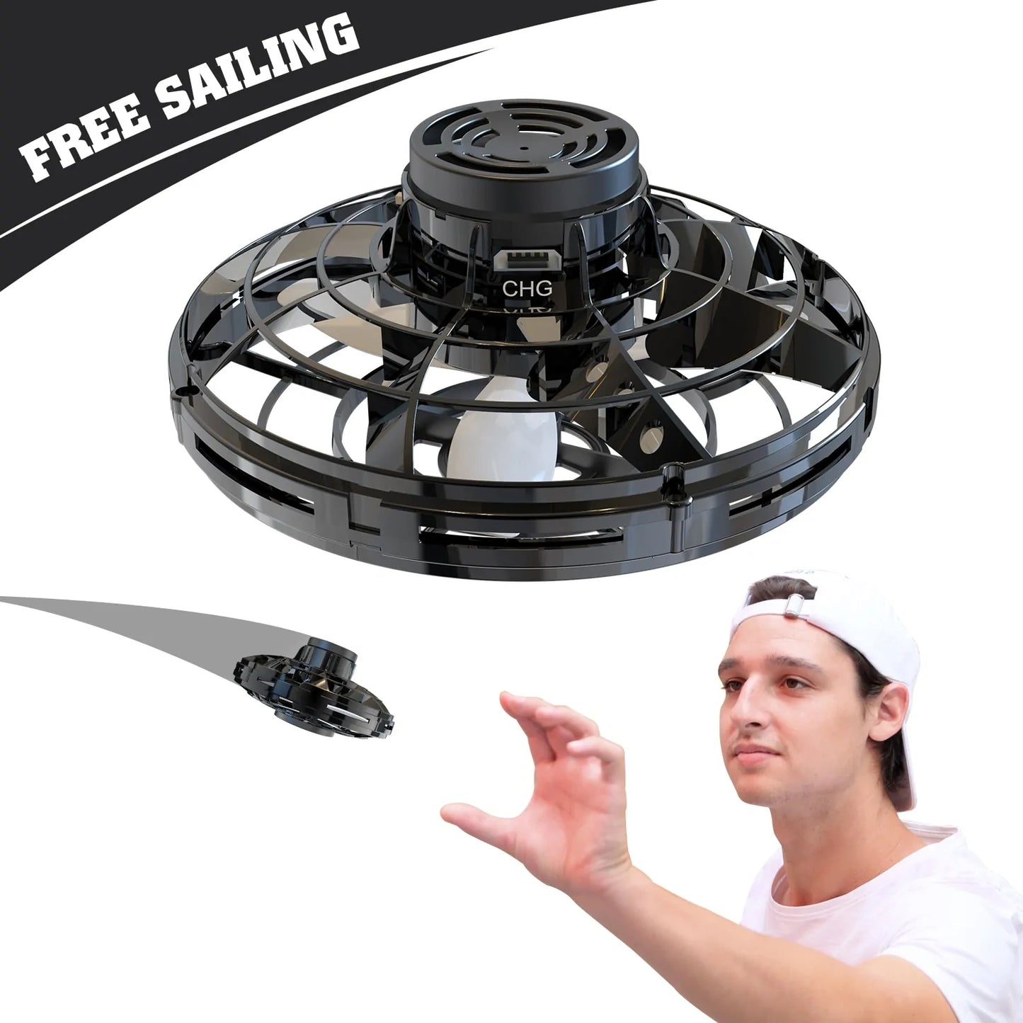 Flynova Free-Route Flying Spinner: The Ultimate Flying Toy Gift! by Anti Spier