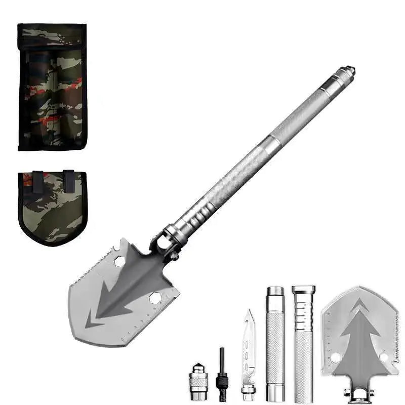 Multifunctional Folding Outdoor Military Shovel Tool by Anti Spier