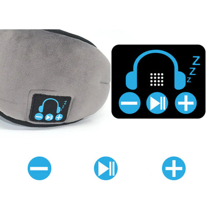 EZ Sleep Eye Blind Fold with Bluetooth Music by Anti Spier