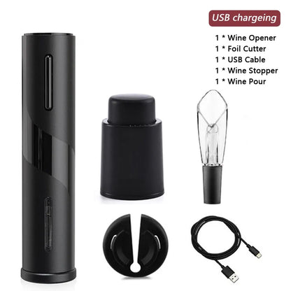 Electric Wine Opener Foil Cutter Jar Opener Kitchen Gadget by Anti Spier