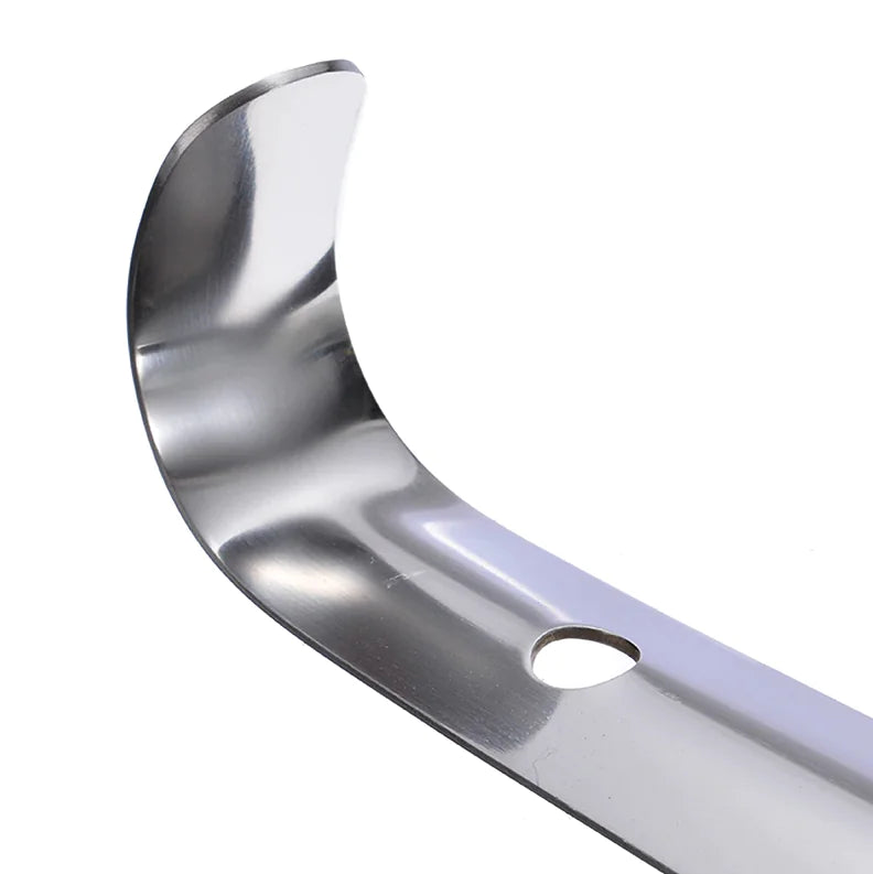22in Extra Long Handle Shoe Horn Stainless Steel Metal Shoes Remover Shoehorn US by Anti Spier
