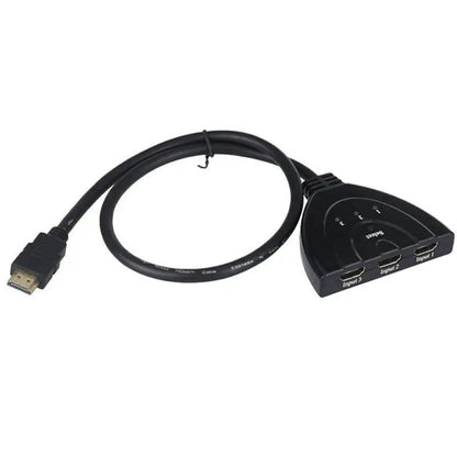 3 Port HDMI Splitter Cable 1080/4K Switch Switcher HUB Adapter for HDTV PS4 Xbox by Anti Spier
