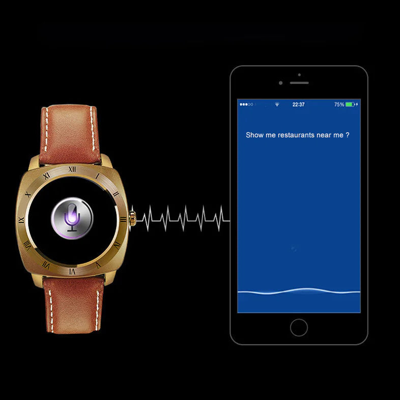 Retro Wave Smart Watch And Activity Manager by Anti Spier