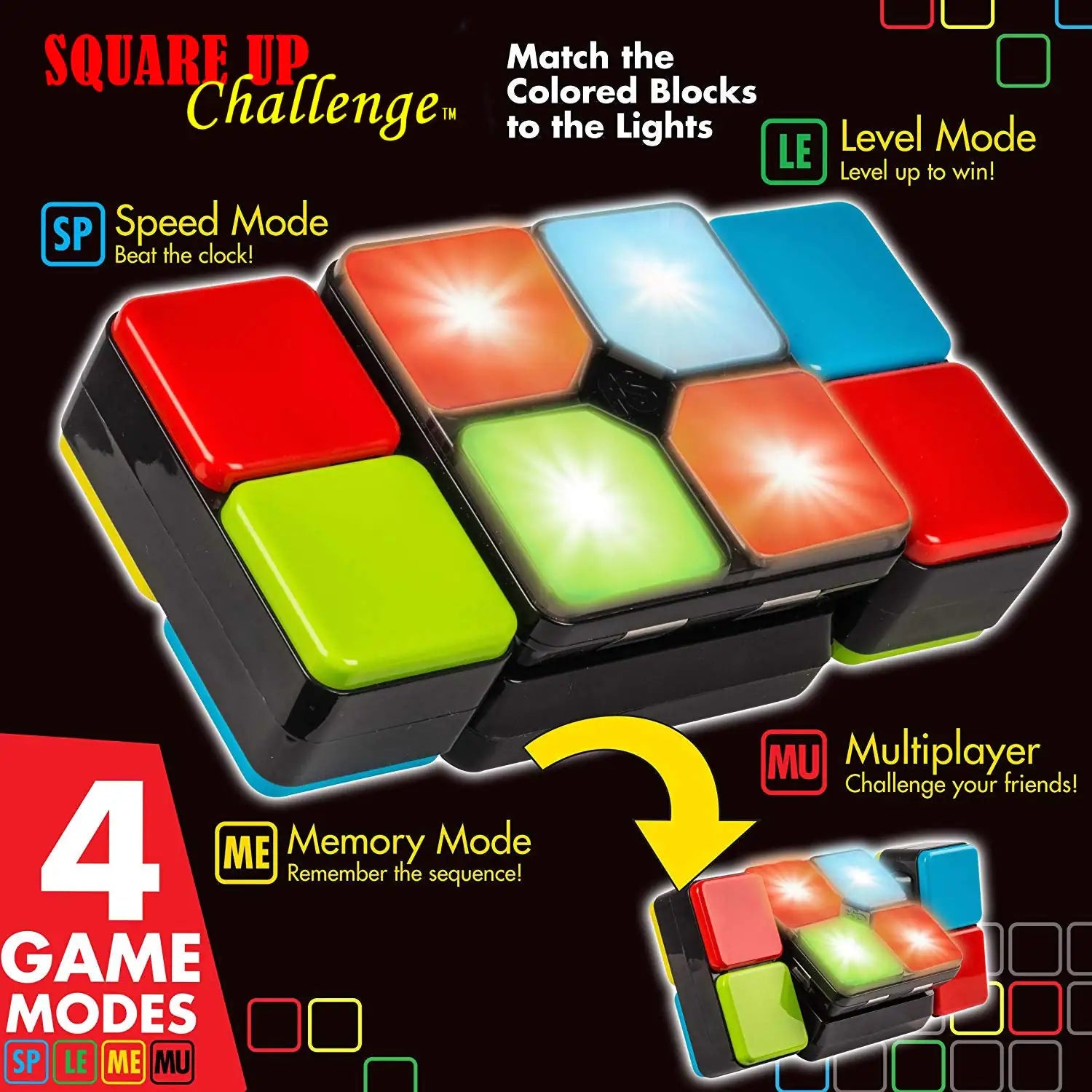 Square Up Challenge Puzzle Game by Anti Spier