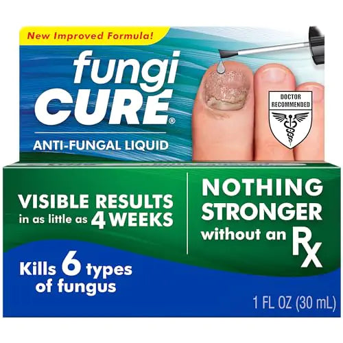 FUNGICURE Anti-Fungal Liquid - Kills 6 Types of Fungus - Clinically Proven - 1 fl oz by Anti Spier