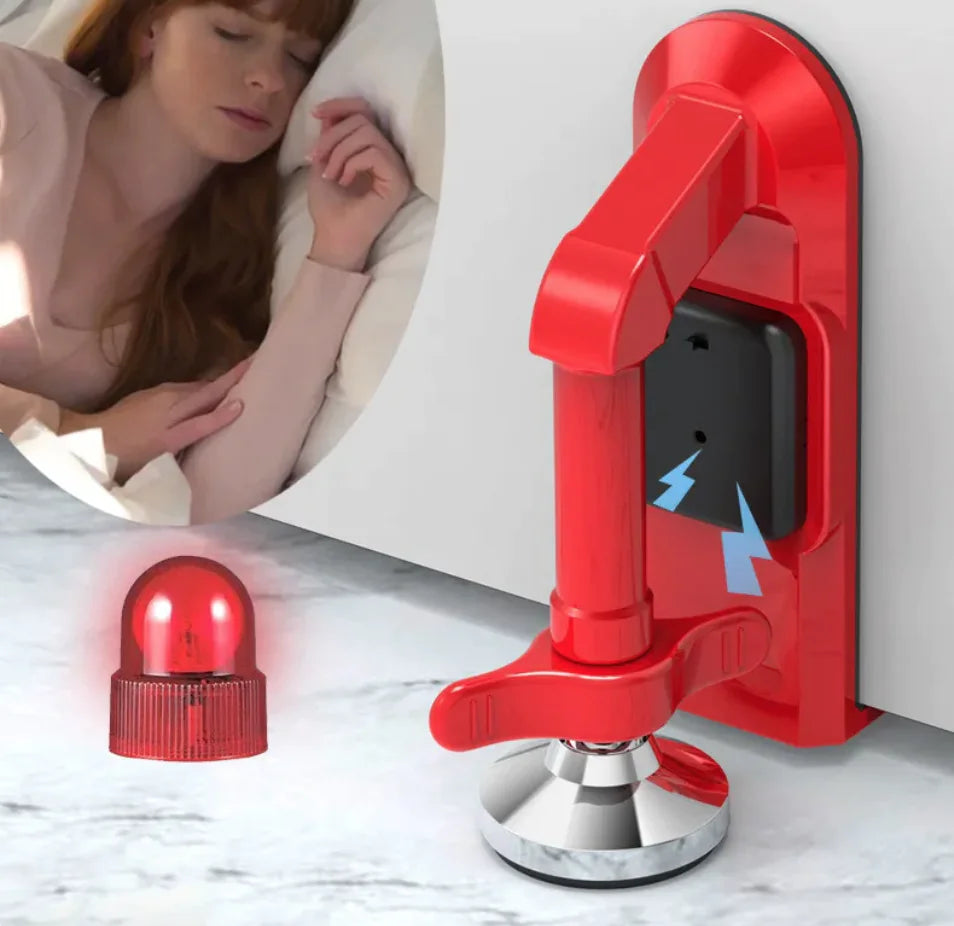 Portable Door Lock with Alarm for Travel and Security by Anti Spier