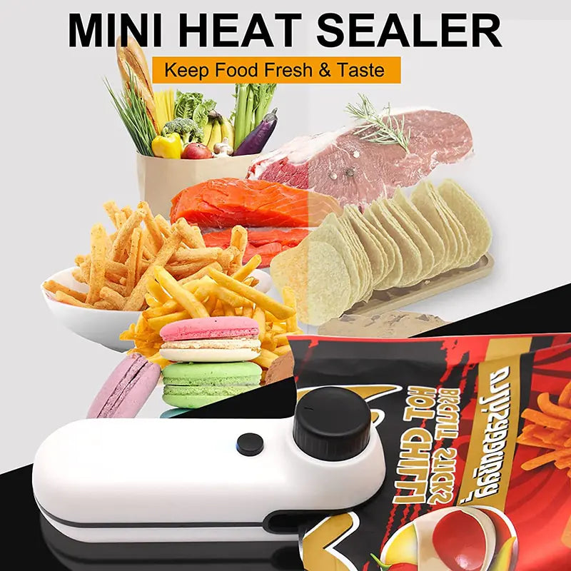 USB Mini Bag Sealer Cutter by Anti Spier