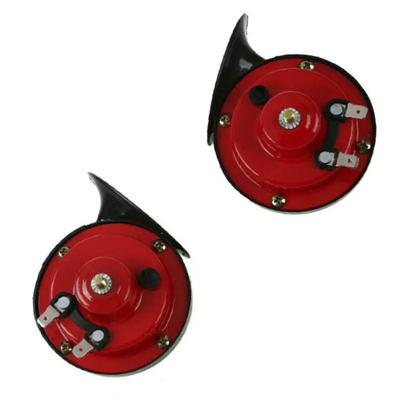 2PC 12V 300DB Super Loud Train Air Horn Waterproof Motorcycle Car Truck SUV Boat by Anti Spier