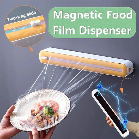 Food Film Dispenser with Magnetic Wrap by Anti Spier