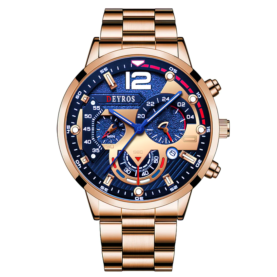 Luxury Sport Quartz Wrist Watch by Anti Spier