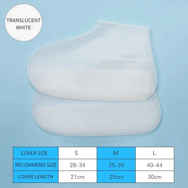 Waterproof Shoe Cover Silicone Boots by Anti Spier