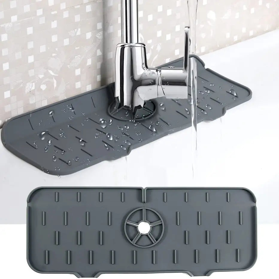 Kitchen Sink Splash Guard Drain Pad by Anti Spier