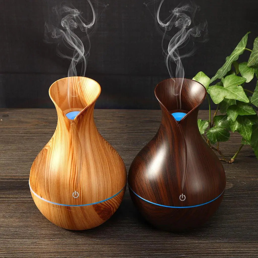 LED Ultrasonic Aromatherapy Essential Oil Diffuser by Anti Spier