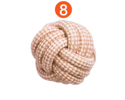 Cotton Hemp Dog Toy Set by Anti Spier