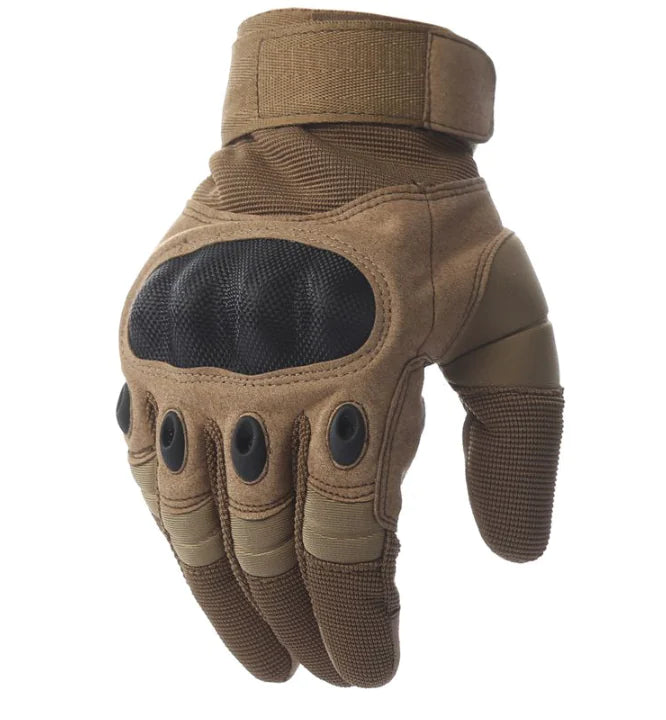 Tactical Motorcycle Motocross Full Finger Gloves Motorbike Riding Racing Mittens by Anti Spier