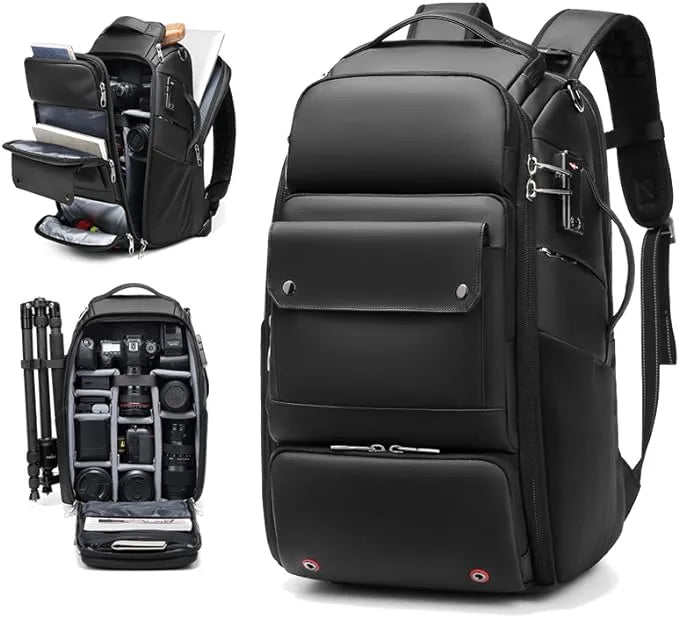Large Capacity Camera & Laptop Backpack by Anti Spier
