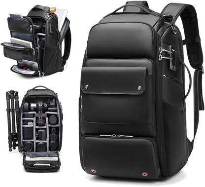 Large Capacity Camera & Laptop Backpack by Anti Spier