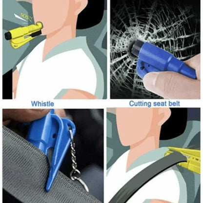 Mini Safety Hammer Keychain by Anti Spier