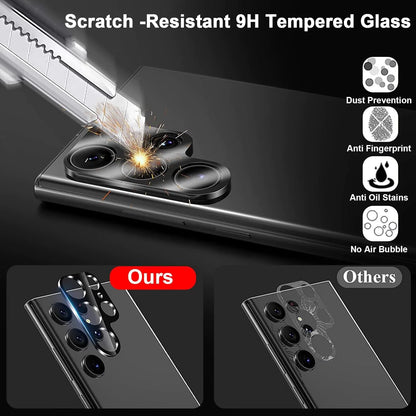Tempered Glass Screen Protector Lens Hydrogel For Samsung S23 S22 Ultra Plus USA by Anti Spier