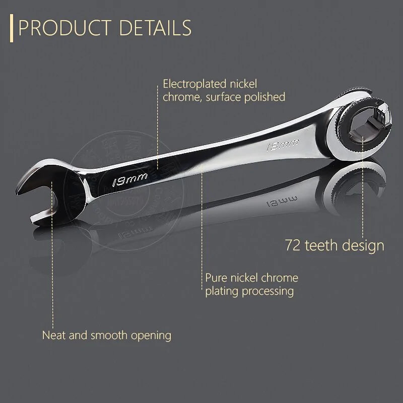 Tubing Ratchet Wrench Set by Anti Spier