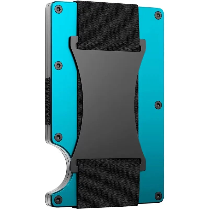 New Metal Card Bag Carbon Fiber Wallet Wallet RFID Anti-theft Swiping Blocking Technology by Anti Spier