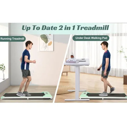 2 In 1 Under Desk Electric Treadmill by Anti Spier