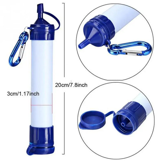 Portable Outdoor Survival Water Life Straw by Anti Spier