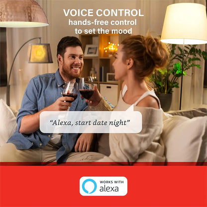 LED Smart Light Bulb, Alexa Compatible by Anti Spier